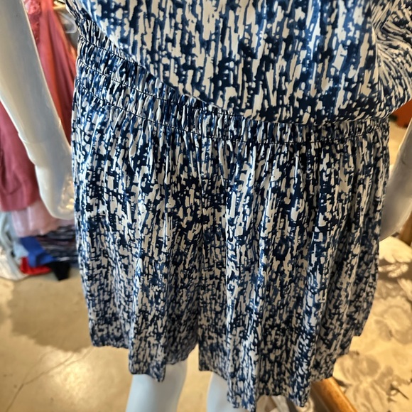 Splendid Blue and White Romper - Picture 7 of 8